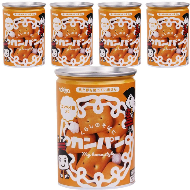 hokka 北陸製菓 備食口糧罐, 110g, 5罐