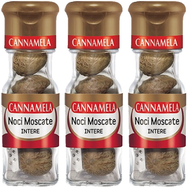 칸나멜라 넛맥 홀, 14g, 3개