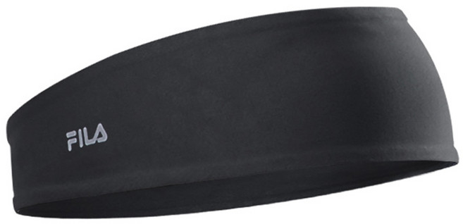 휠라 헤어밴드, 블랙, 1개