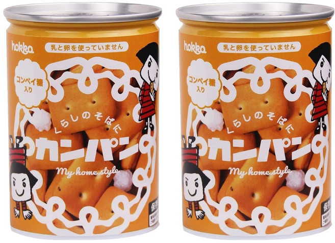 hokka 北陸製菓 備食口糧罐, 110g, 2罐