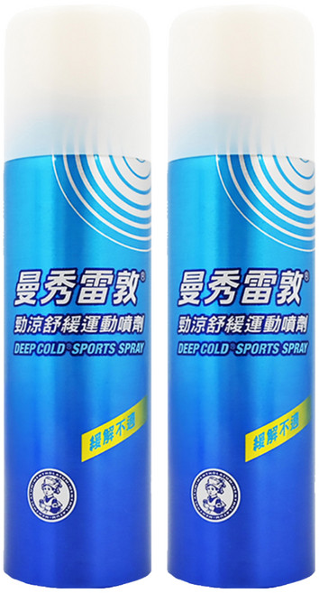 MENTHOLATUM 曼秀雷敦 勁涼舒緩運動噴霧, 2瓶