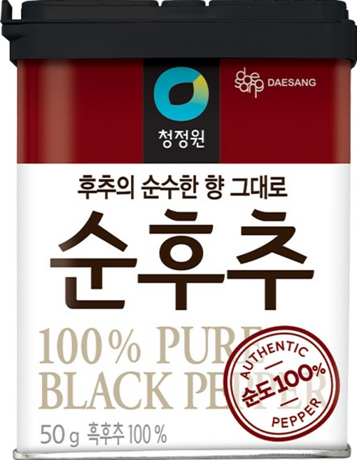 청정원 순후추, 50g, 1개