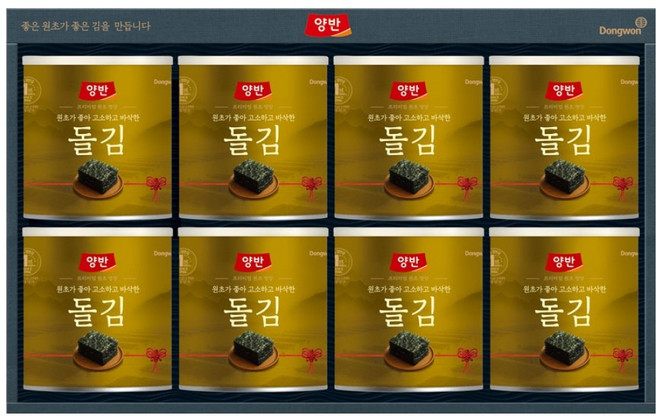 동원 양반 돌김 세트, 1세트