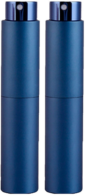 Reddot 紅點生活 防疫不沾紋玻璃噴霧分裝瓶 10ml, 藍色, 2個