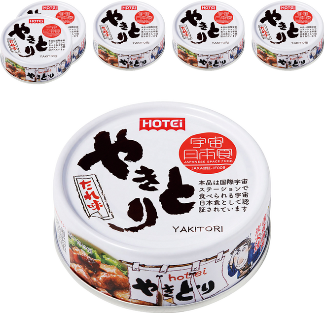 HOTEi 燒烤雞肉罐, 75g, 6罐