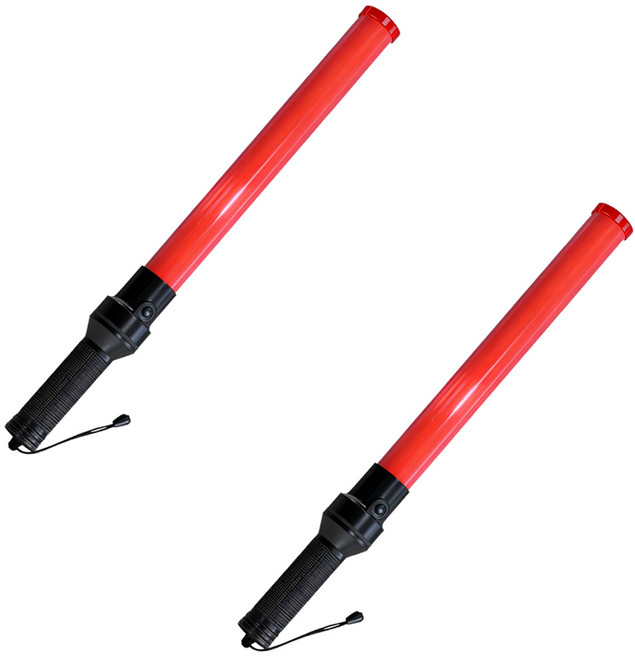 안전신호봉 540, 2개, 레드