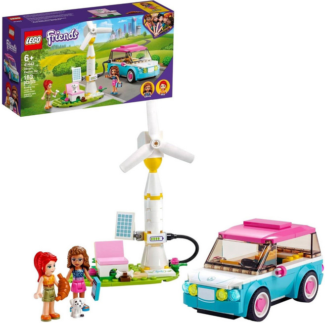 LEGO 41443 樂趣角色扮演 激發想像力, 1盒, 奧麗薇亞的電動車 Olivia's Electric Car
