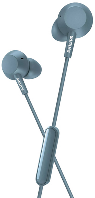 PHILIPS 飛利浦 高階款入耳式耳機附麥克風, TAE4105, 藍色