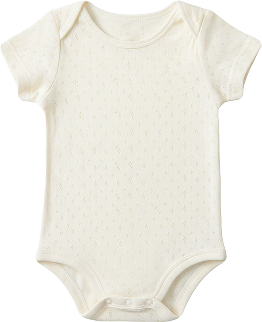 MARURU 有機棉洞洞包屁衣