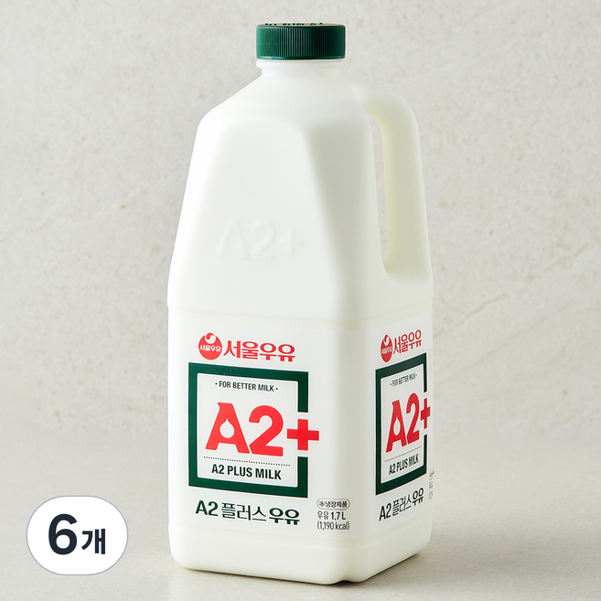 서울우유 A2플러스 우유, 6개, 1.7L