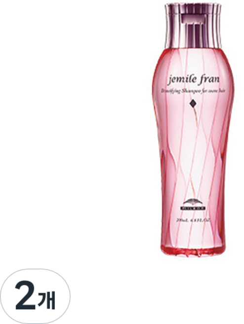밀본 제밀 프란 굵은모 다이아샴푸, 2개, 200ml
