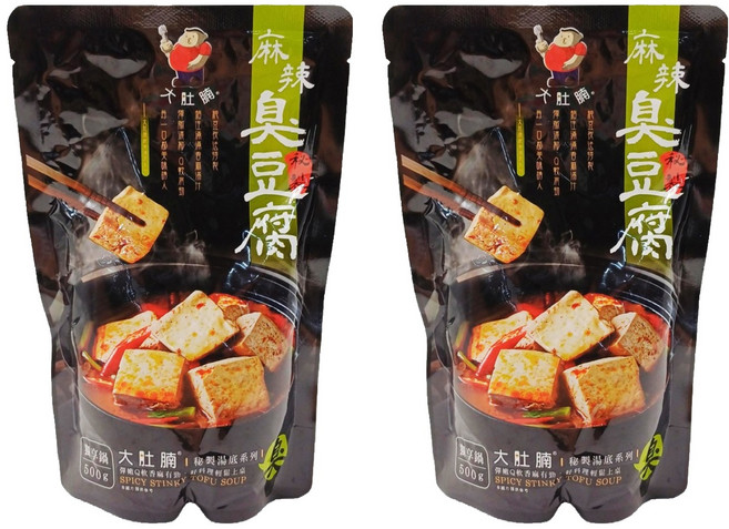 大肚腩 麻辣臭豆腐, 500g, 2包