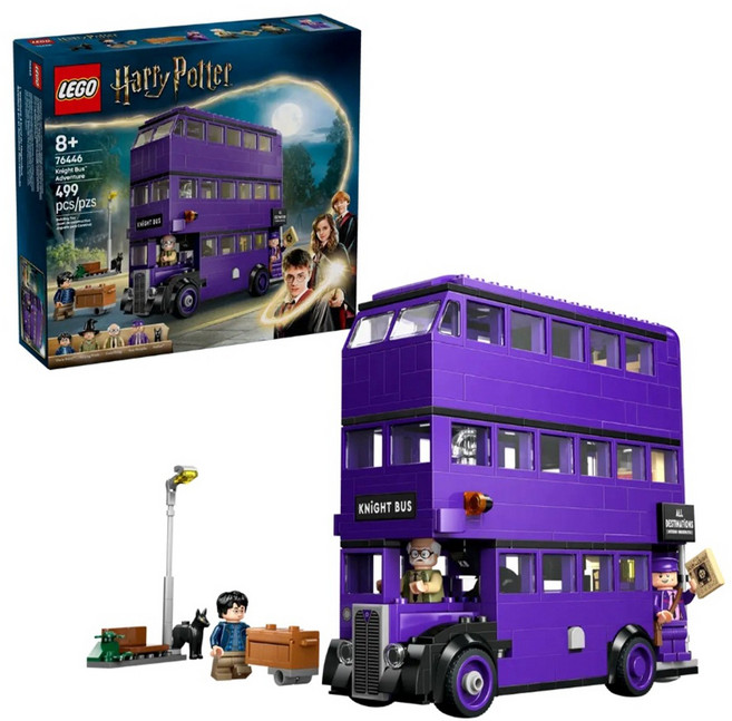 LEGO哈利波特騎士公車冒險76446積木玩具 重現電影場景, 1盒, 多色