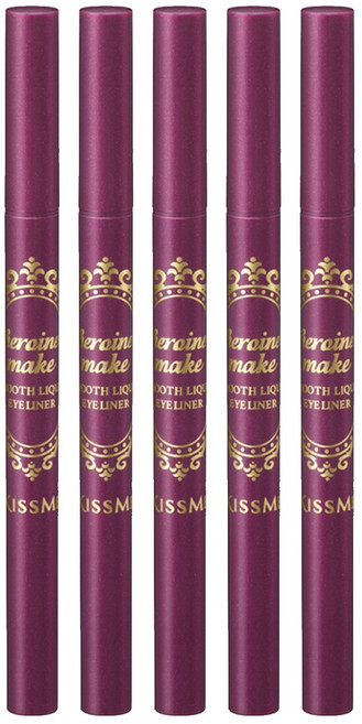 히로인메이크 스무스 리퀴드 아이라이너 N 0.4ml, 딥블랙, 5개