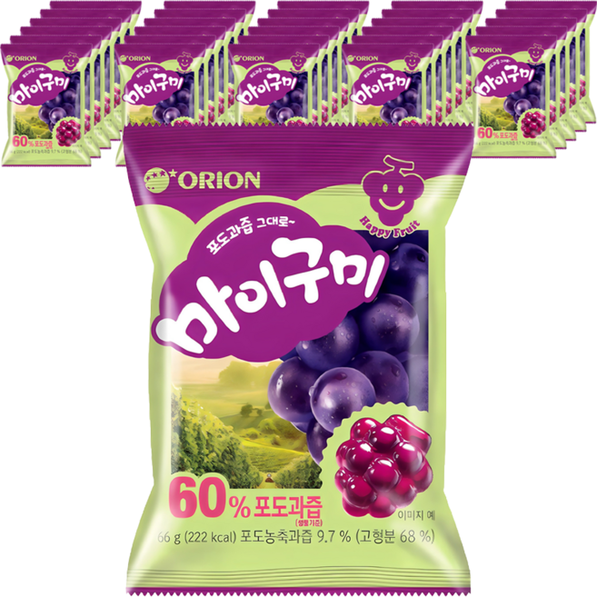오리온 마이구미, 66g, 40개