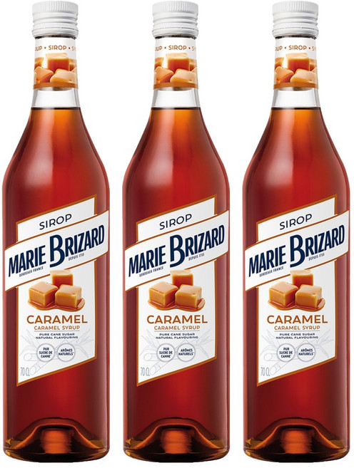 마리브리자드 카라멜 시럽, 700ml, 3개