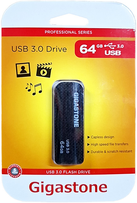 GIGASTONE 立達 USB 3.0隨身碟 UD-3201 高速傳輸 滑蓋設計, 64GB, 1個