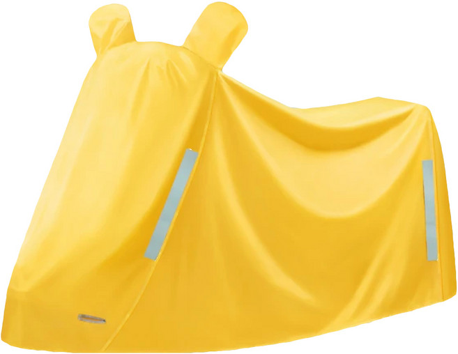 Bebehome 加厚牛津布機車防曬防水防塵罩, 黃色