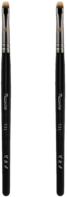 피카소 231 아이라이너 브러쉬, 혼합 색상, 2개