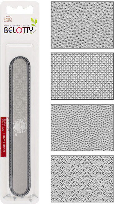 벨로티 전문가용 스테인리스 네일파일 세트, 1세트, NFS4-162