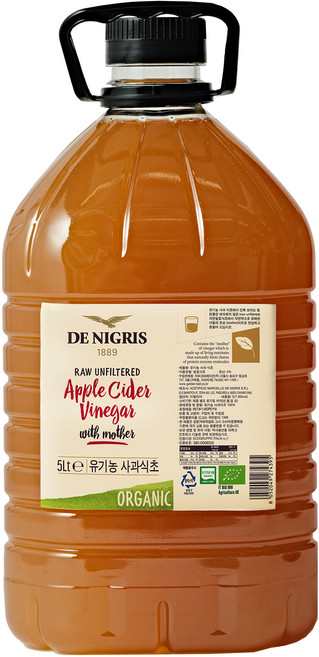 데니그리스 사과식초, 5L, 1개