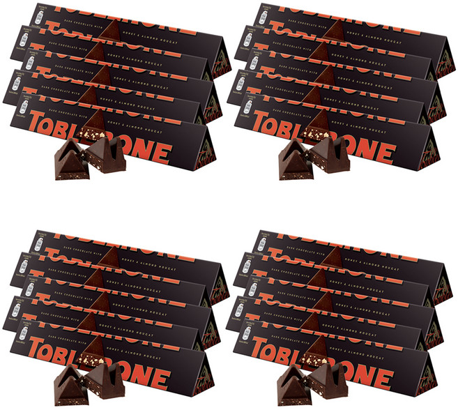 토블론 다크초콜렛, 100g, 20개