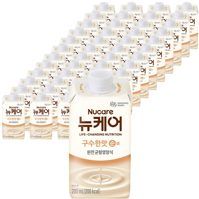 뉴케어 정품 구수한맛 순, 200ml, 48개