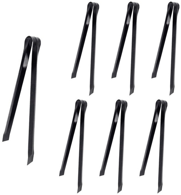 월드크린 검정 숯집게 35cm, 7개