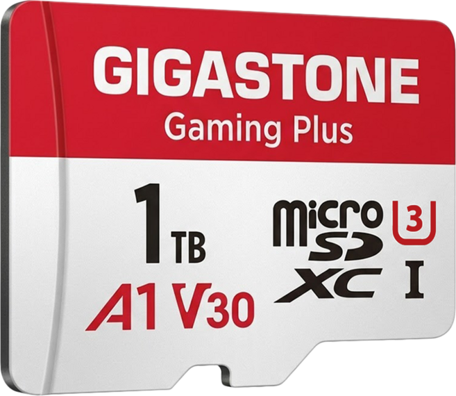 GIGASTONE 立達 遊戲專用記憶卡A1 V30 U3 1TB, 1個