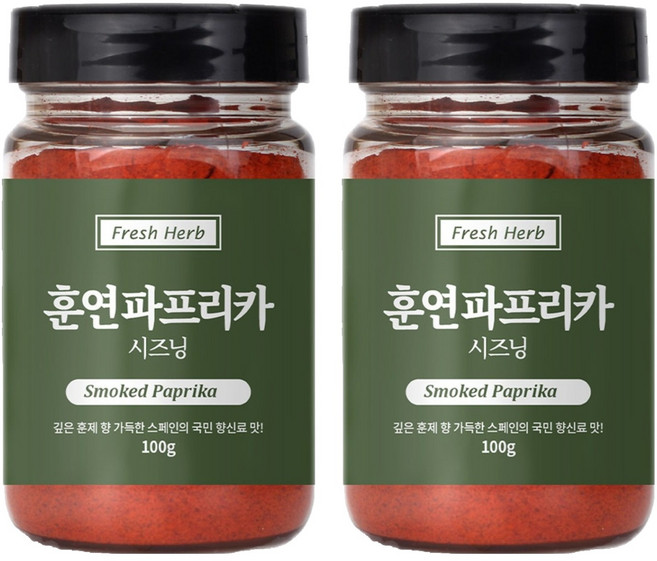 신선약초 훈연 파프리카 시즈닝, 2개, 100g