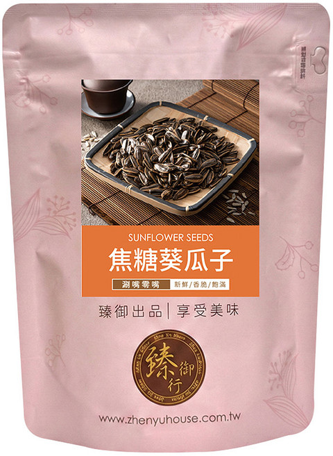 臻御行 焦糖葵瓜子, 1個, 300g