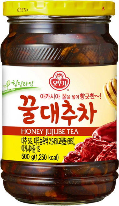 Pack_오뚜기 꿀대추차, 1개입, 1개, 500g