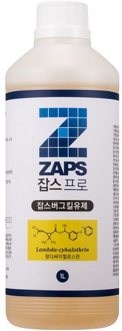 잡스 버그킬 유제 살충제, 1L, 1개