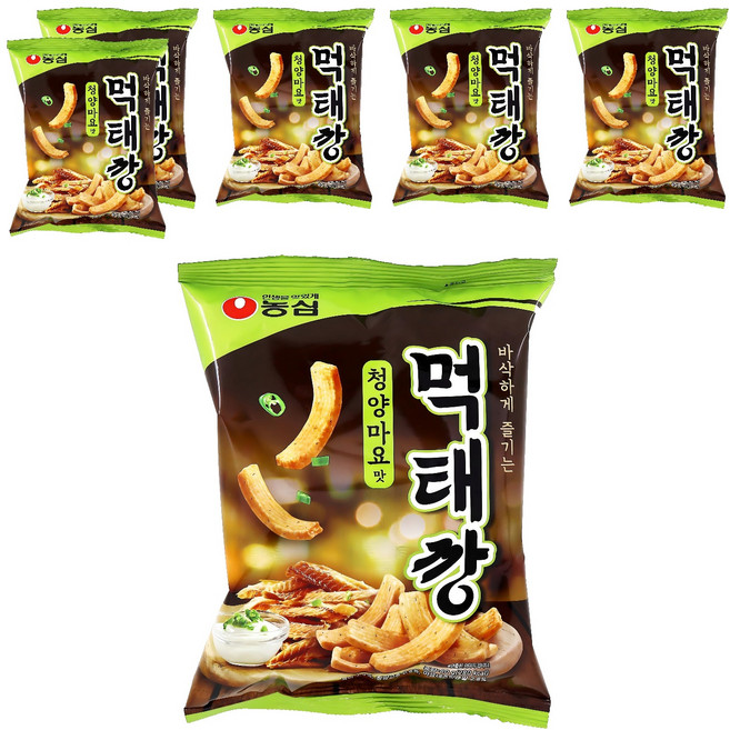 먹태깡 청양마요맛 스낵, 60g, 6개