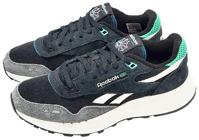 Reebok 銳步 Classic Leather 2400 麂皮拼接復古情侶鞋