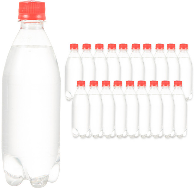 탐사 스파클링 자몽 무라벨, 20개, 500ml