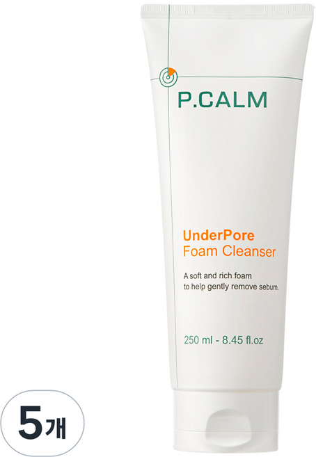 피캄 언더포어 바테카 폼 클렌징, 250ml, 5개