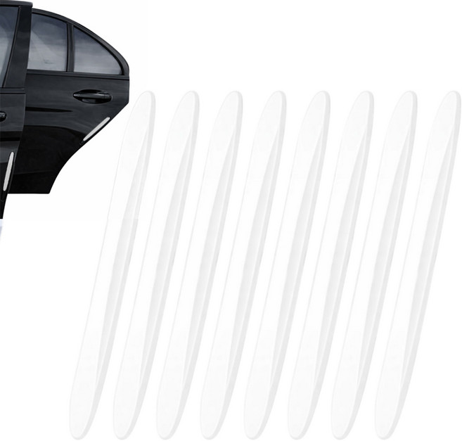 JUSTPICK 자동차 문콕 방지 도어가드, 화이트, 8개