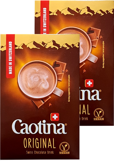 Caotina 可提娜 頂級瑞士巧克力粉, 15g, 10包, 2盒