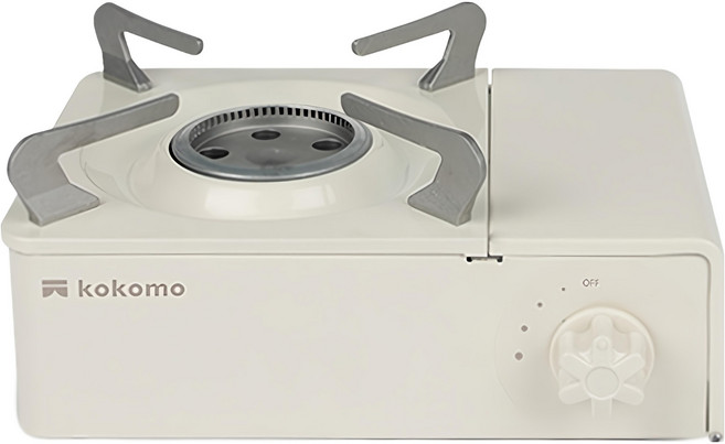 kokomo 便攜美型卡式爐 KM-205, 1個, 象牙白