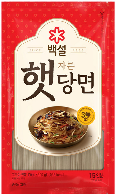 백설 햇당면, 300g, 1개