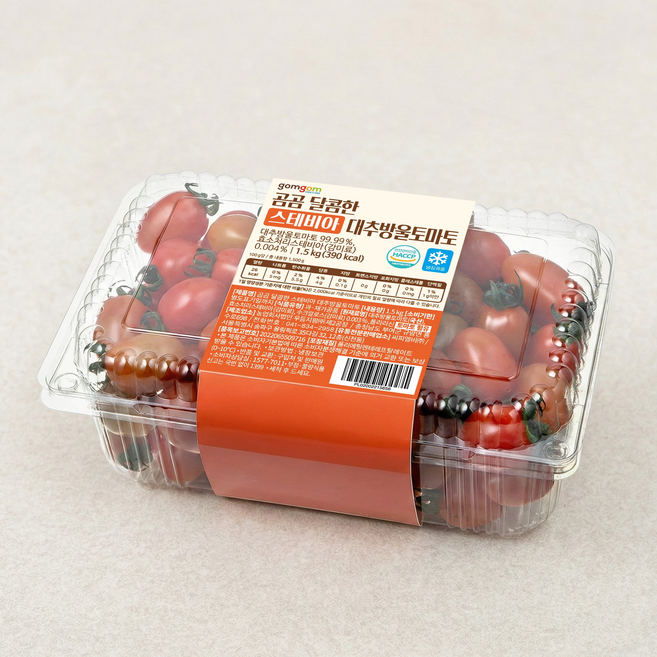 곰곰 달콤한 스테비아 대추방울토마토, 1.5kg, 1개
