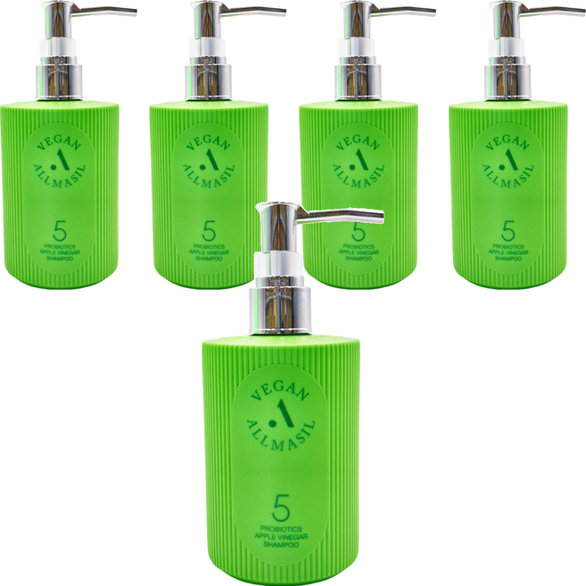 MASIL 洗髮精 蘋果款, 300ml, 5瓶