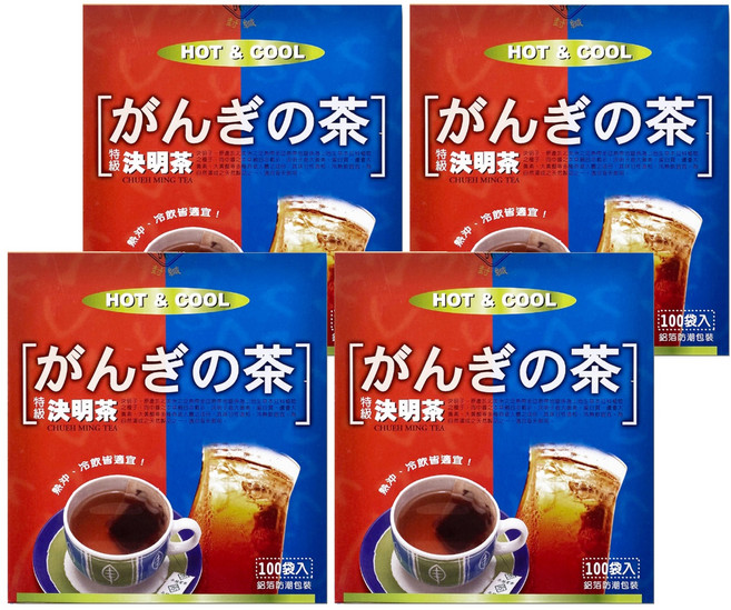 永發茗茶 特級決明茶, 4.5g, 100包, 4盒