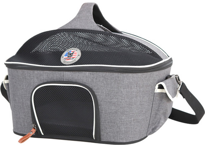 레드퍼피 더블팝 반려동물 이동가방, 혼합색상, 1개