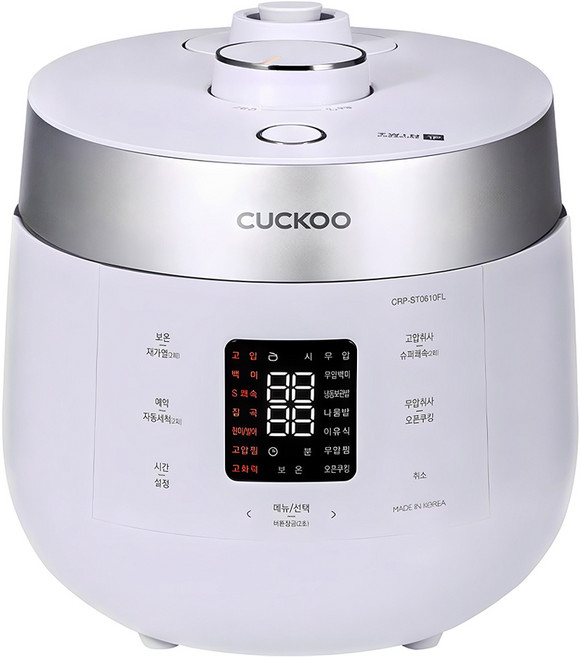 쿠쿠 트윈프레셔 더라이트 전기압력밥솥 6인용, CRP-ST0610FL, 라벤더