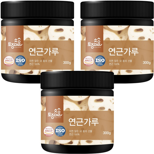 토종마을 연근가루, 300g, 3개