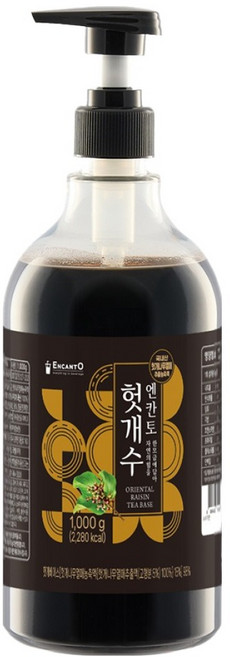 엔칸토 헛개수 진액, 1kg, 1개