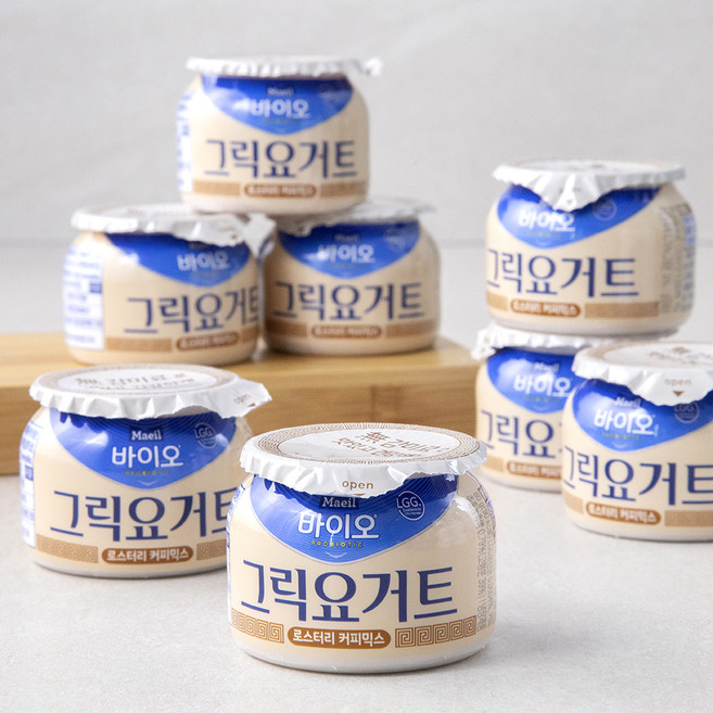 매일 바이오 그릭요거트 로스터리커피믹스 8개입, 80g, 4개입, 2개