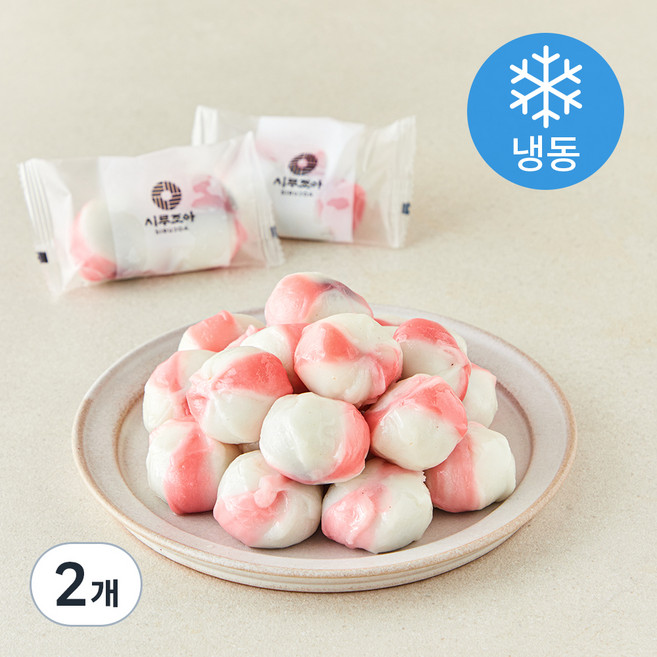 시루조아 굳지않는 캔디떡 (냉동), 1kg, 1개입, 2개
